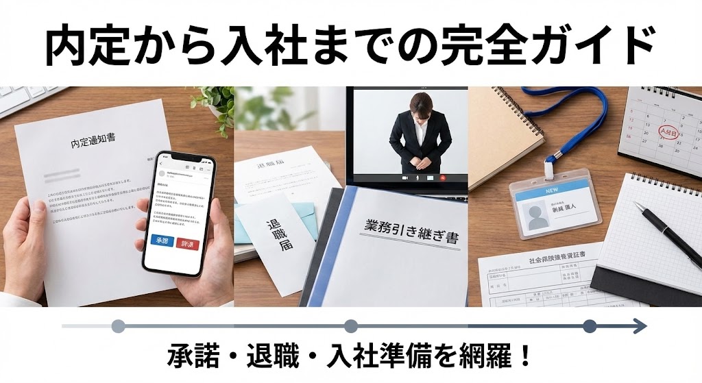 退社・入社の手続き