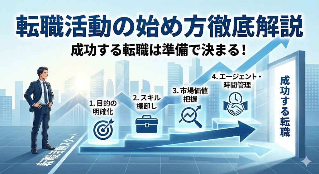 転職活動の始め方