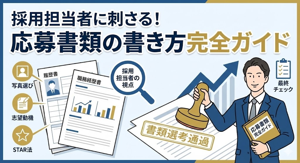 応募書類を準備する