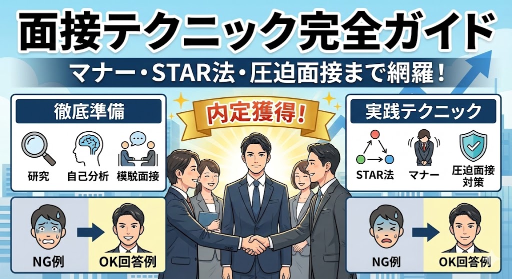 受かるための面接対策