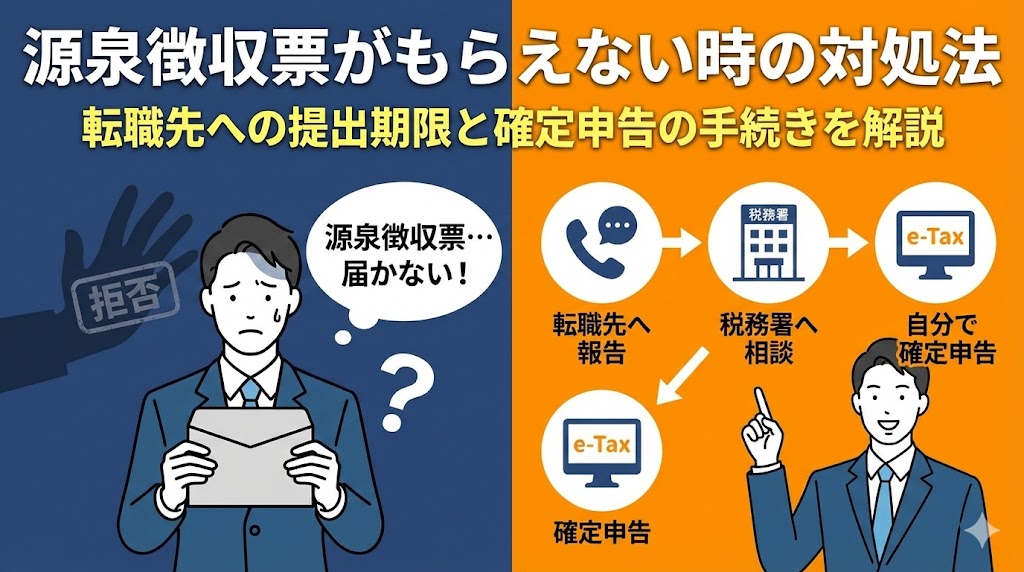 源泉徴収票がもらえない時の究極の対処法：転職先への誠実な対応と法的解決の手引き